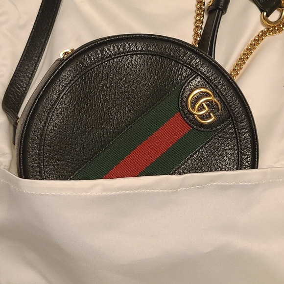 Gucci Ophidia Canteen Backpack *Black Leather - Picture 9 of 9